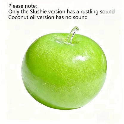 Green Apple Slushie Squishy Fidget Toy Slow Rising Sensory Toy