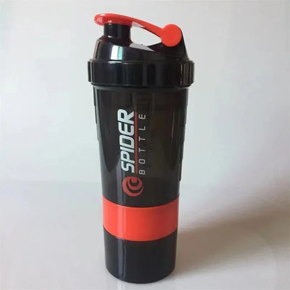 Protein Shaker Bottle – 3 Layer Fitness Mixing Cup