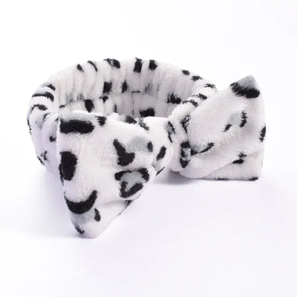 Makeup Headband – Soft Coral Fleece Face Wash Hair Band
