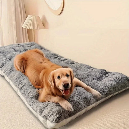 Large Dog Bed – Plush Sofa Mat for Crate & Home