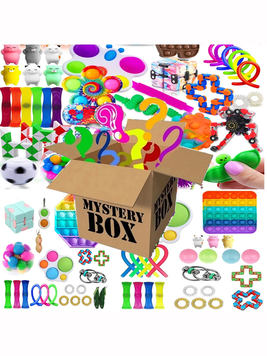Mystery Fidget Toy Pack – Surprise Sensory Toy Bundle