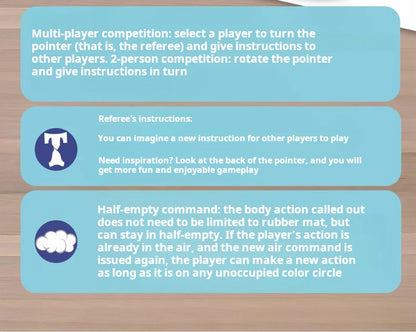 Family Twister Game Indoor Outdoor Party Game