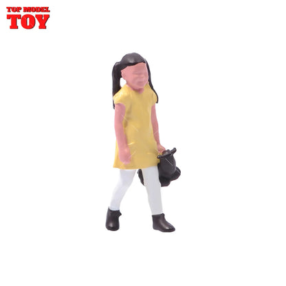 1/64 Miniature Figures Model Car Accessories Scene People Set