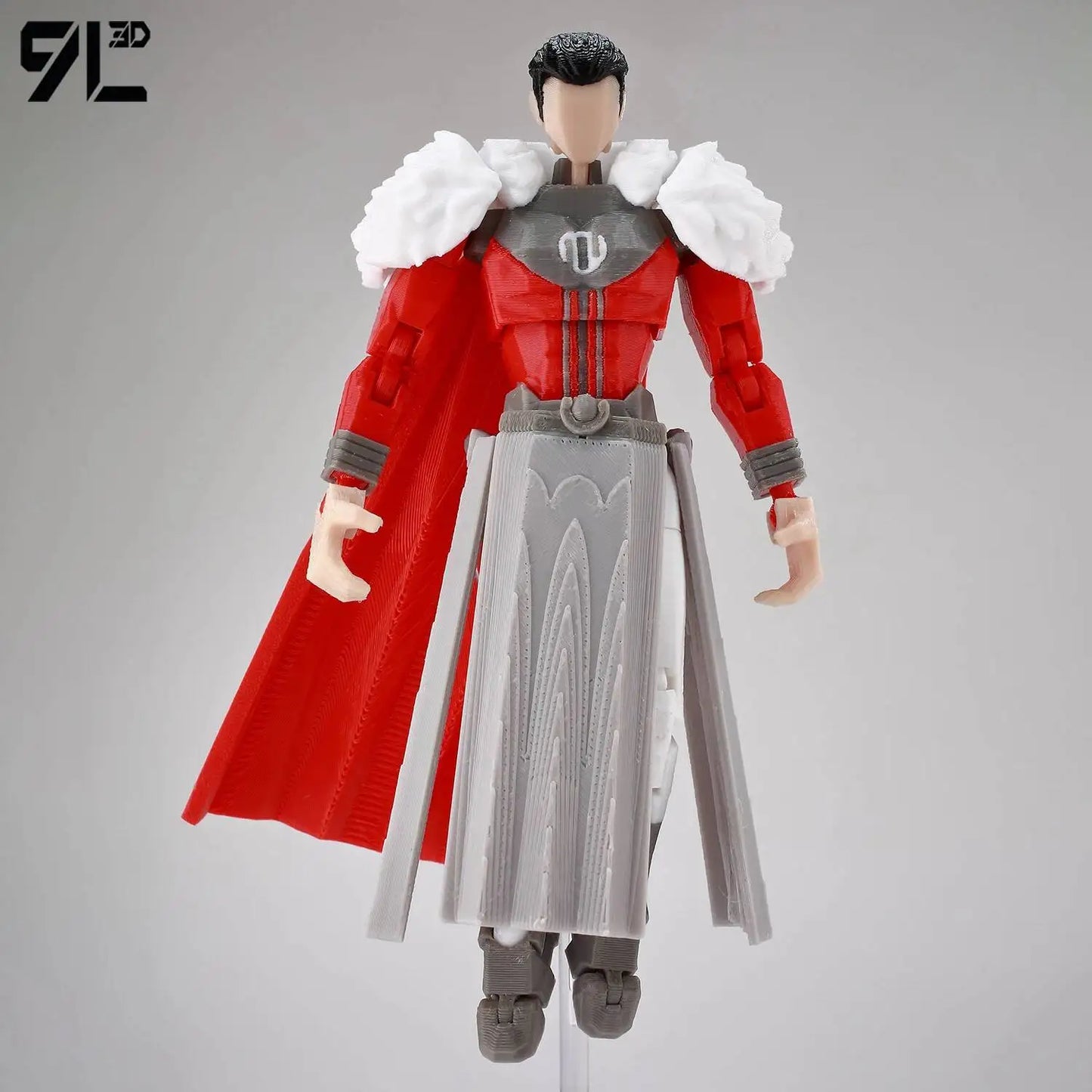 Invincible Boy Action Figure 14cm 3D Printed Multi Jointed Model