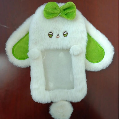 A cute and practical accessory for carrying and displaying favorite photo cards.
