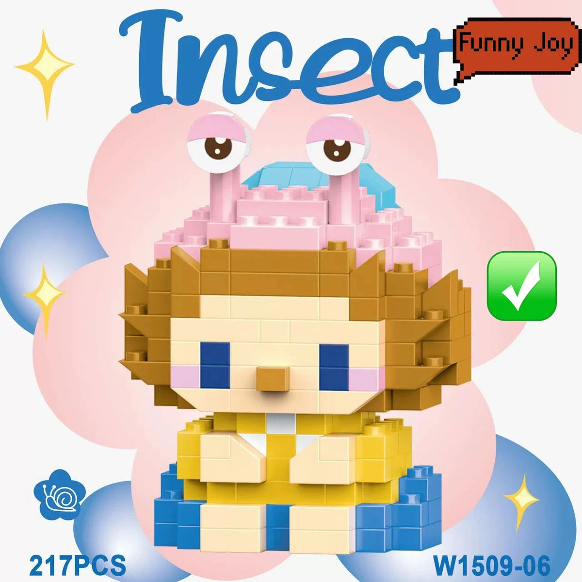 Insect Building Blocks – 3D Animal Model Set