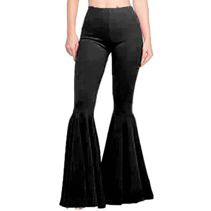 High Waisted Wide Leg Pants for Women Stretch Bell Bottom Trousers