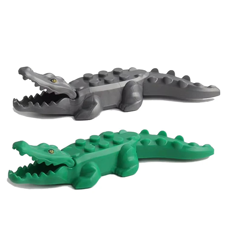 MOC Farm Zoo Animal Building Blocks Educational Toy Set