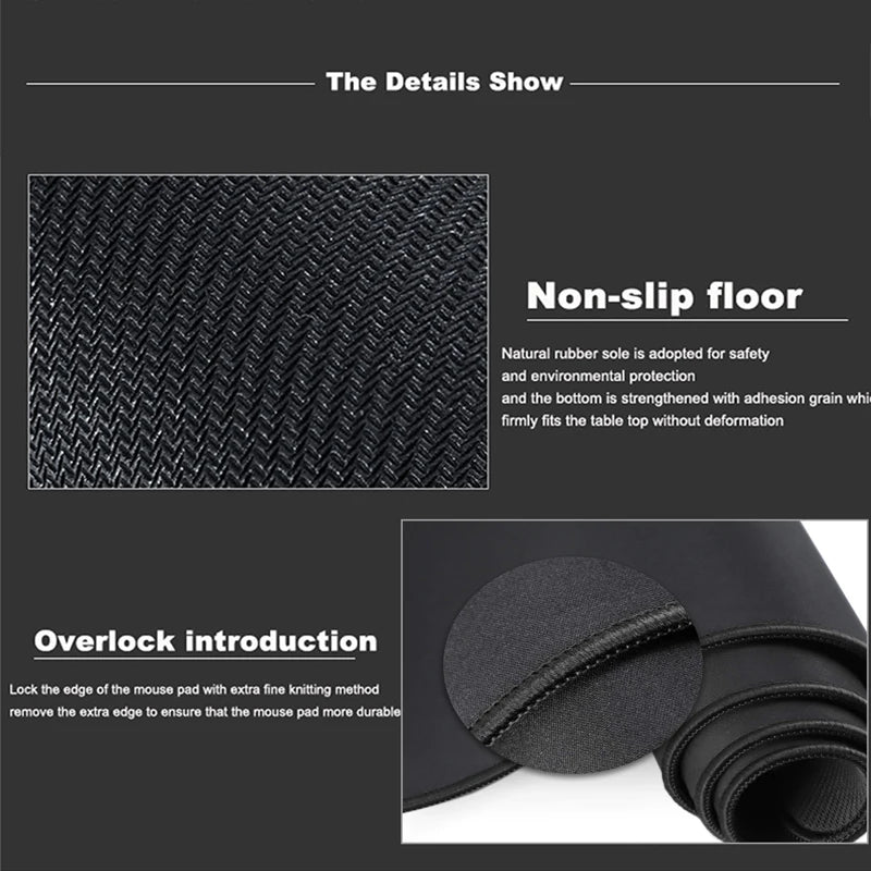 Carpet Mouse Pad 22x18cm – Non-Slip Small Mouse Mat