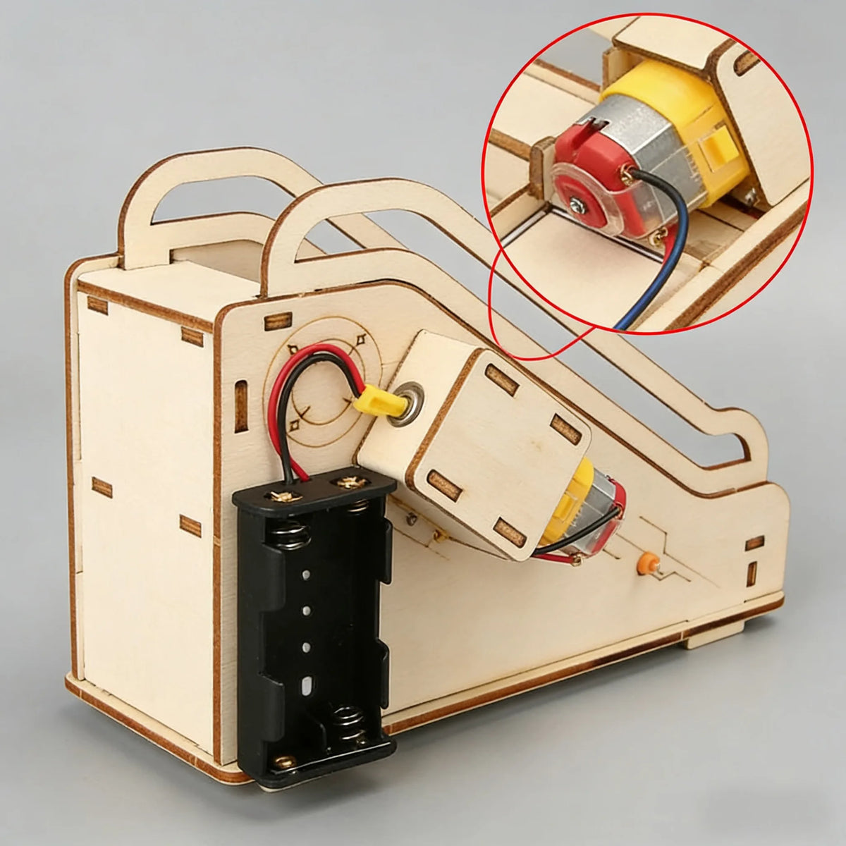DIY Escalator Assembly Toy STEM Science Educational Model Kit