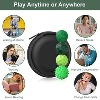 Silicone Magnetic Sensory Balls – Fidget & Stress Relief Toy