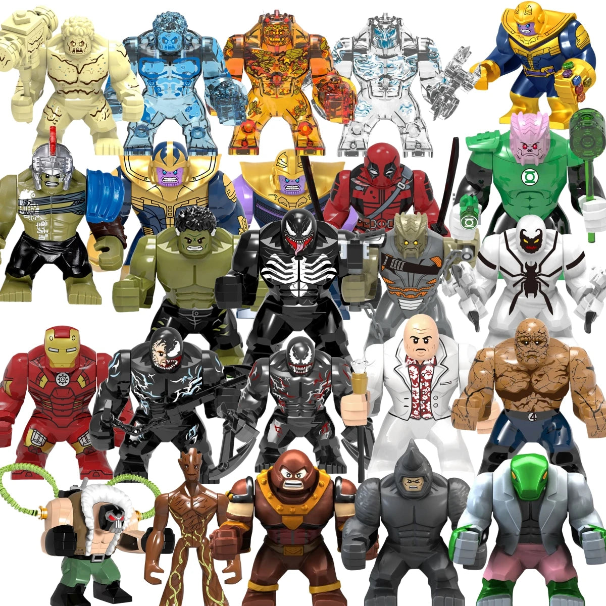 Mini Building Blocks Figures – Marvel Blind Box Superhero Toys