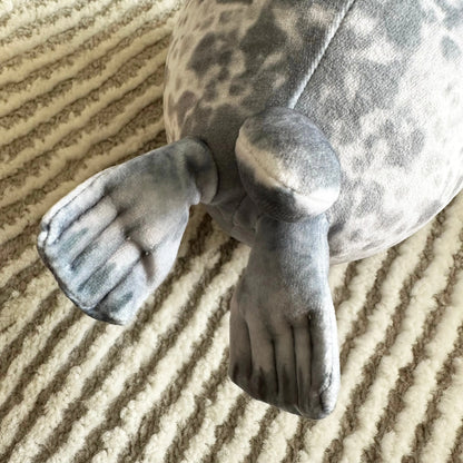 Cute Seal Plush Pillow Soft Stuffed Animal Toy