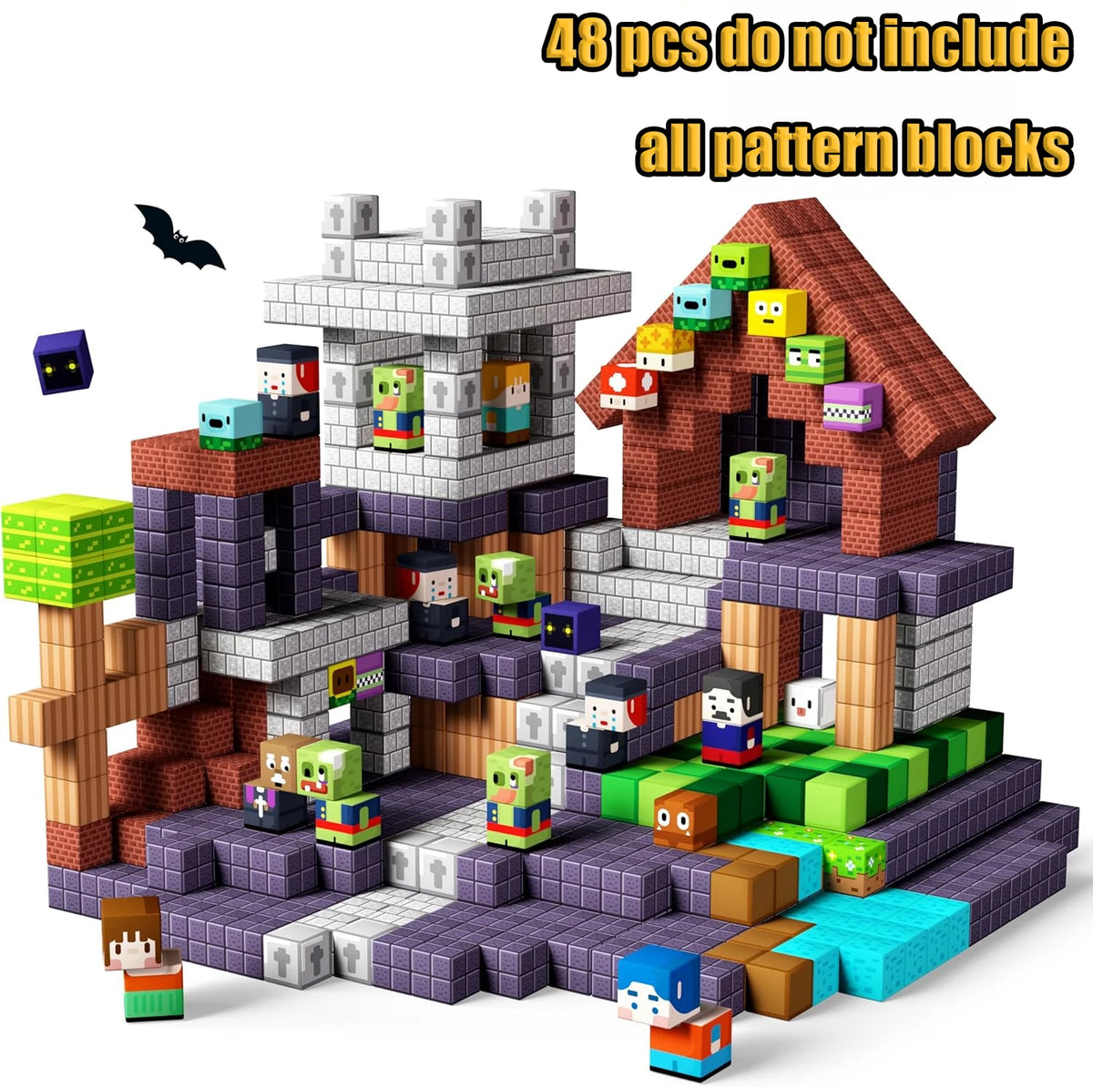 Magnetic Building Blocks – STEM Construction Toy