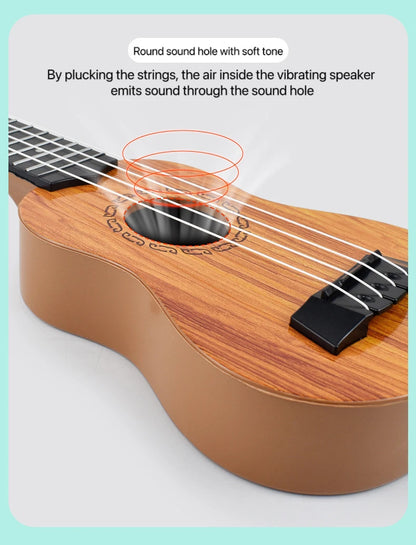 Kids Guitar Toy 35cm Children's Ukulele Musical Instrument