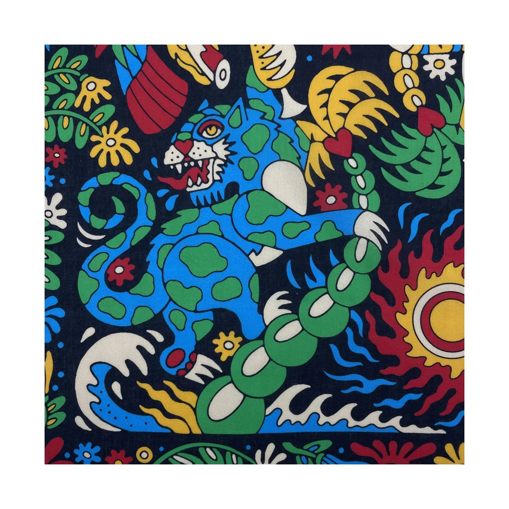 Cotton Bandana Scarf Skull Paisley Hip Hop Headband