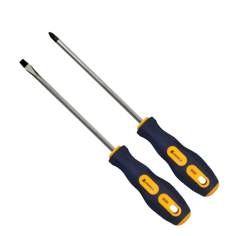 Magnetic Screwdriver High Carbon Steel Phillips & Slotted Tool