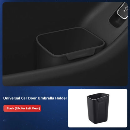 Silicone Car Door Storage Box & Trash Can Organizer