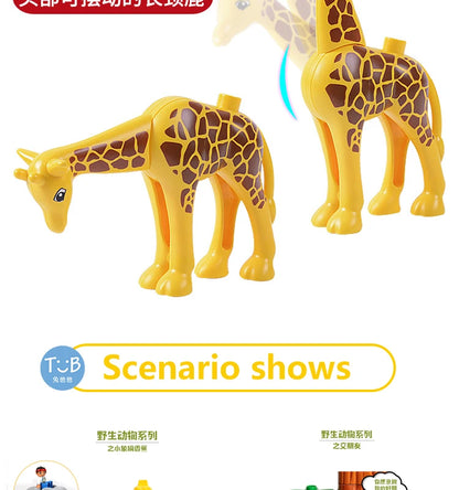Animal Building Blocks – Farm & Marine Set