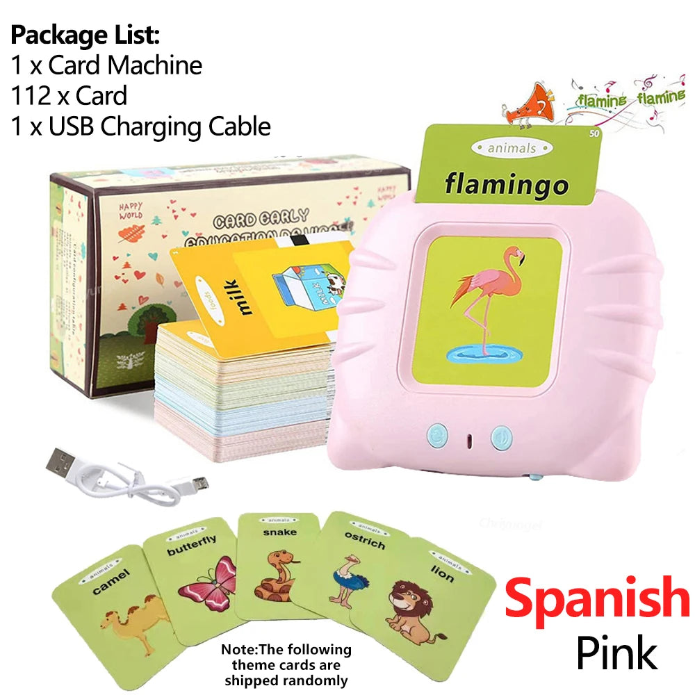 Talking Flash Cards Audio Learning Toy for Kids