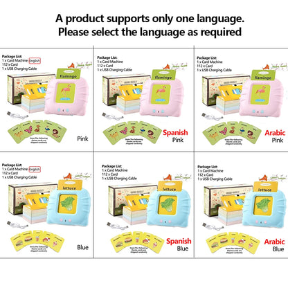 Talking Flash Cards Audio Learning Toy for Kids
