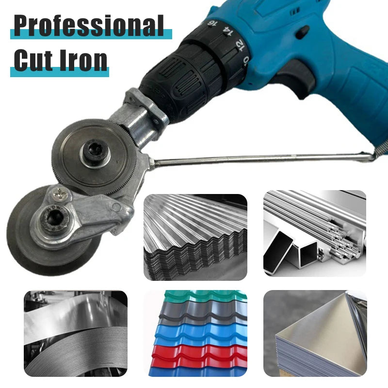 Electric Drill Metal Cutter – Sheet Metal Cutting Attachment