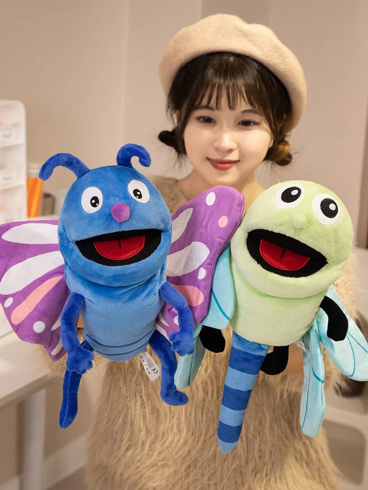 Animal Hand Puppet Plush Storytelling Toy for Kids