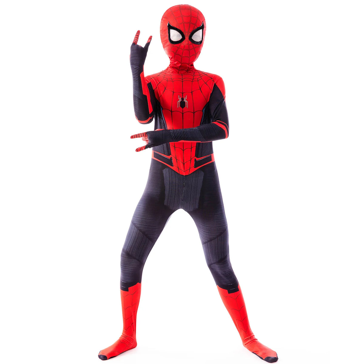 Miles Morales Cosplay Costume – Kids Spider-Man Zentai Bodysuit