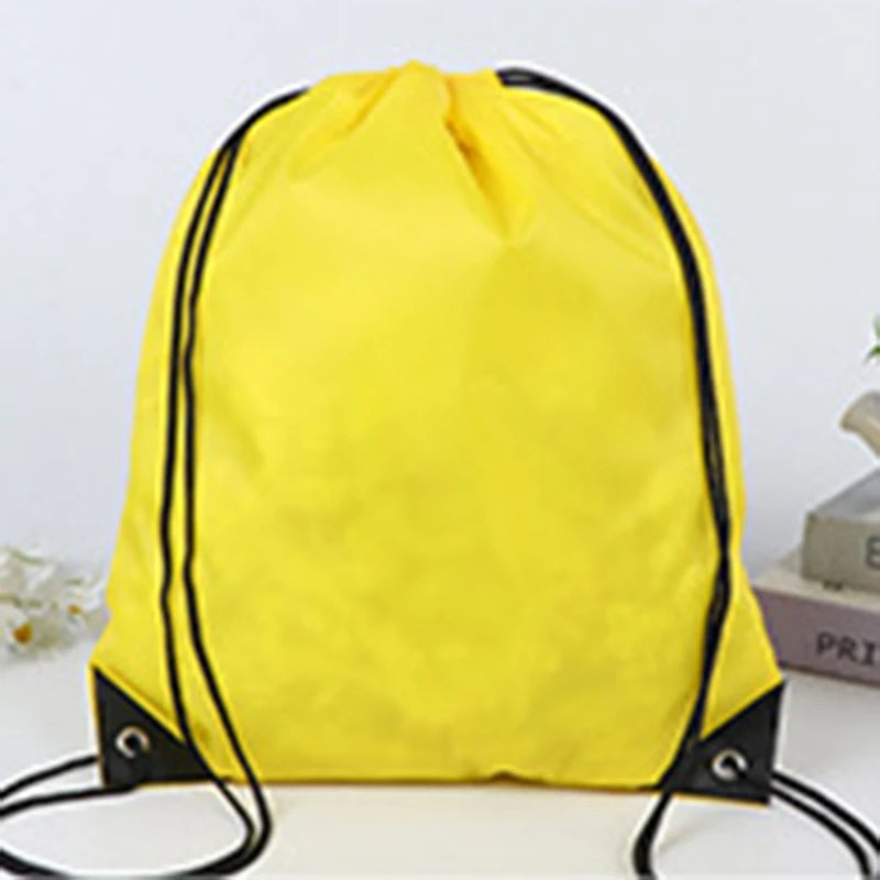 1PC Belted Outdoor Sports Drawstring Storage Bag, Waterproof Basketball, Double-Shoulder Drawstring Oxford Backpack