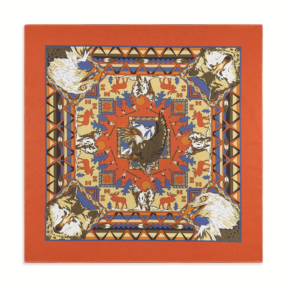Cotton Bandana Scarf Skull Paisley Hip Hop Headband
