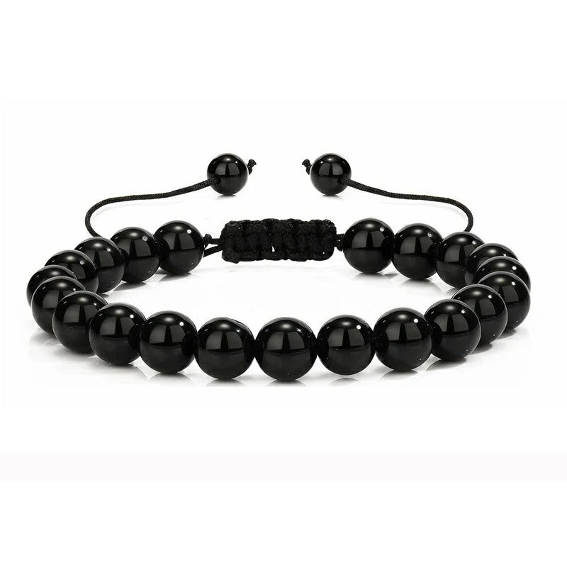 Tiger Eye Bracelet – Handmade Lava Rock Beaded Bracelet