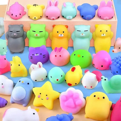 20PCS Cute Animal Stress Relief Squeeze Toys for Kids