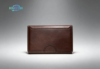 Mag Safe Card Holder PU Leather Magnetic Trifold Wallet