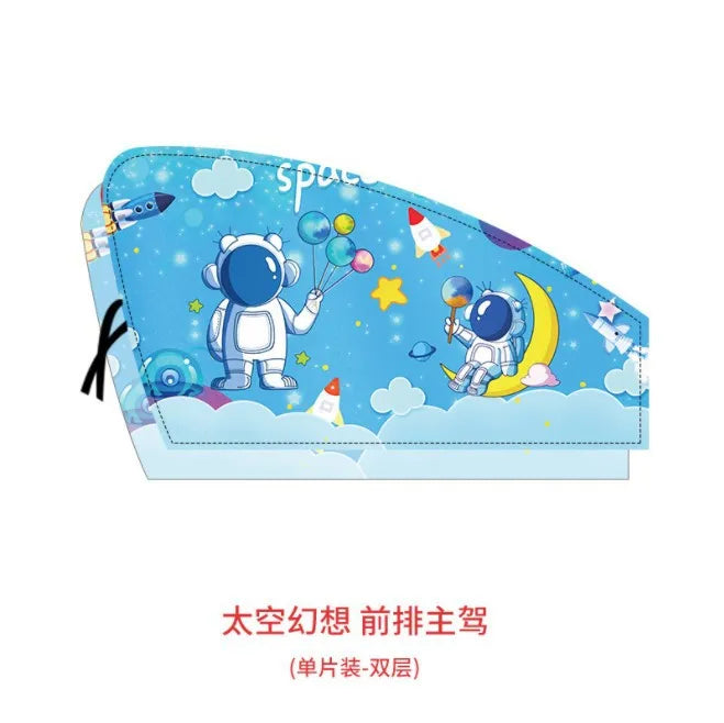 Magnetic Car Window Shades with UV Protection Mesh Cover