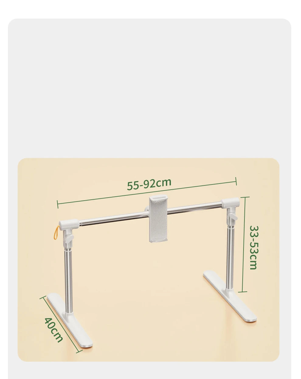 Tablet Stand for Bed – Adjustable Folding Phone & Tablet Holder