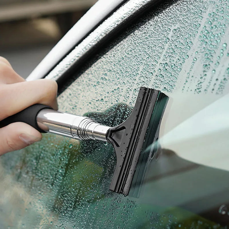 Car Rearview Mirror Wiper Telescopic Glass Cleaning Tool