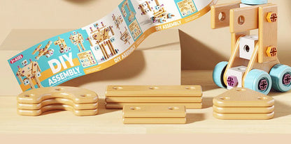 Nut and Bolt Puzzle Toy DIY Screw Assembly Educational Tool Set