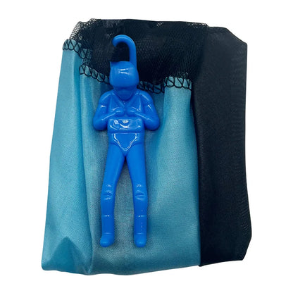 Toy Parachute with Mini Soldier Outdoor Throwing Game