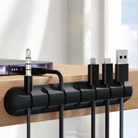 Adhesive Cable Holder Clips – Cord Management Wire Organizer