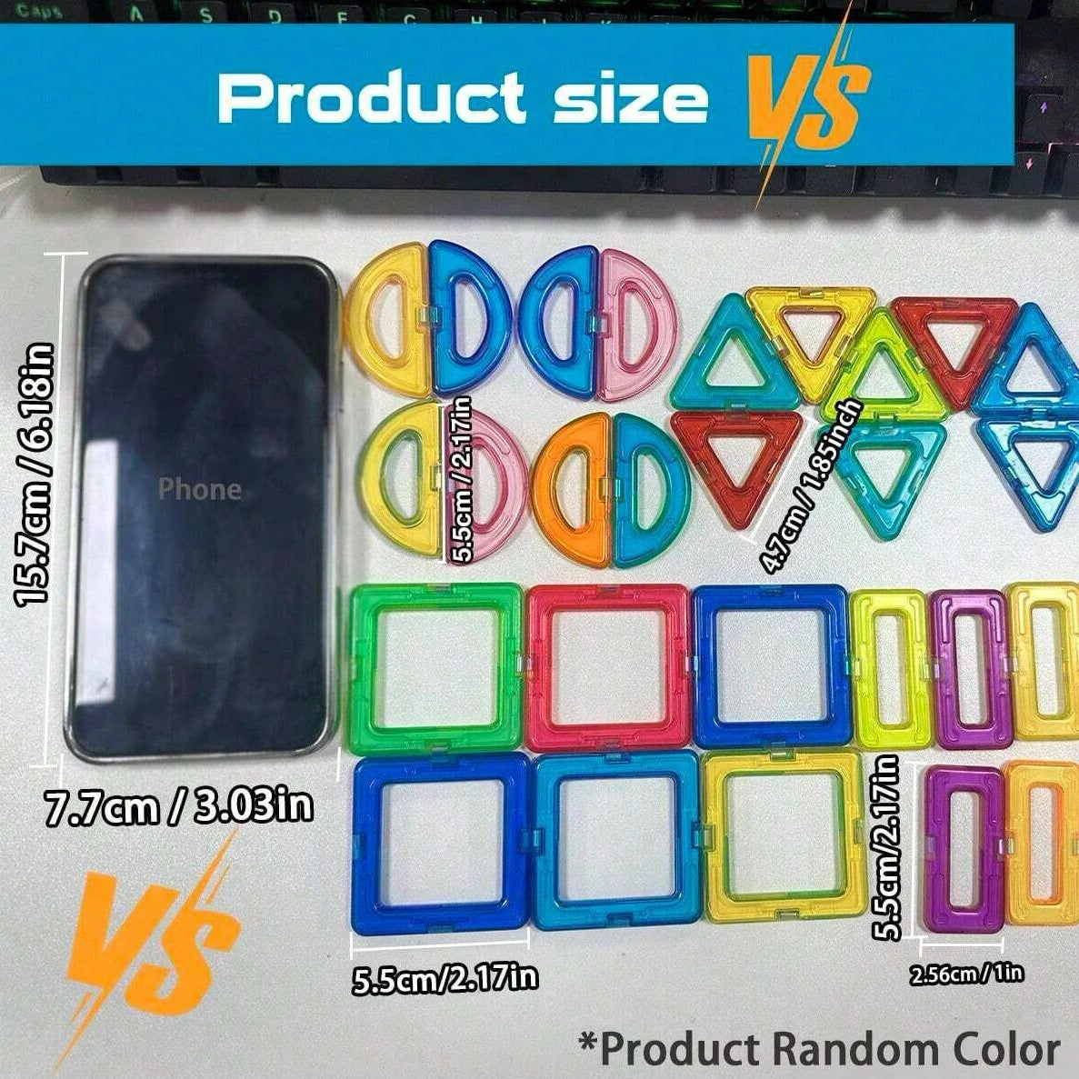 Magnetic Building Blocks STEM Educational Construction Toys