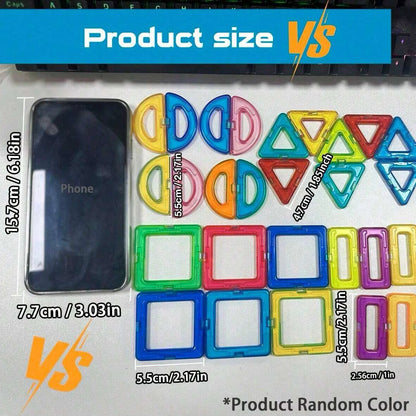Magnetic Building Blocks STEM Educational Construction Toys