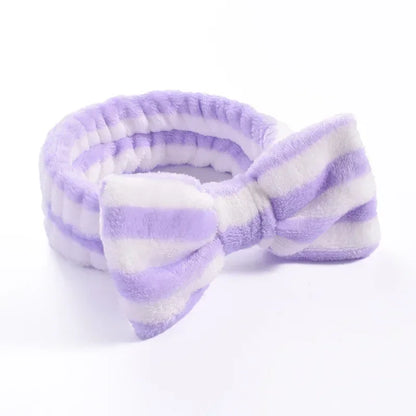 Makeup Headband – Soft Coral Fleece Face Wash Hair Band