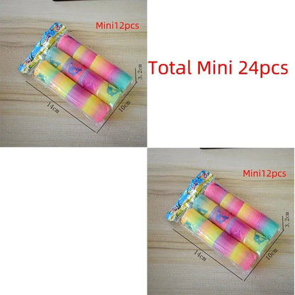 24PCS Rainbow Magic Springs Toy Party Favors Pinata Fillers
