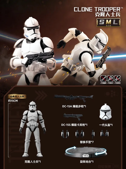 Star Wars Action Figure Building Blocks Darth Vader Stormtrooper