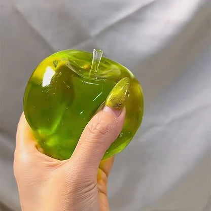 Green Apple Squishy Stress Ball Slow Rebound Fidget Sensory Toy