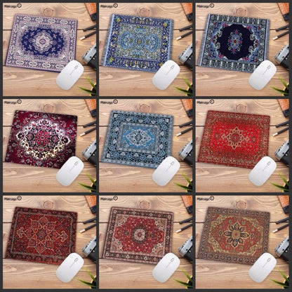 Carpet Mouse Pad 22x18cm – Non-Slip Small Mouse Mat