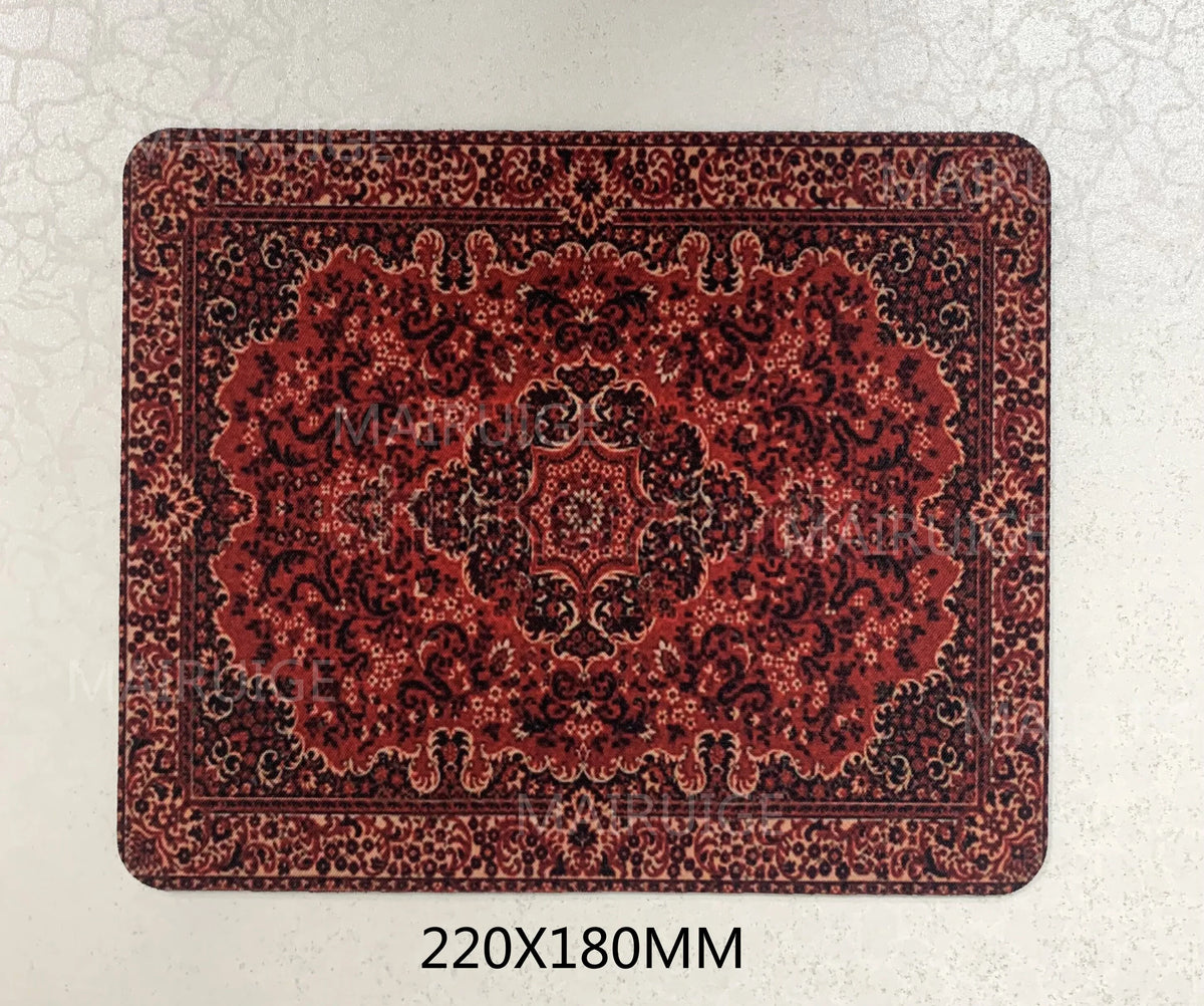 Carpet Mouse Pad 22x18cm – Non-Slip Small Mouse Mat