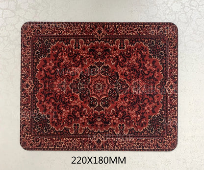 Carpet Mouse Pad 22x18cm – Non-Slip Small Mouse Mat
