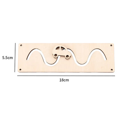 Montessori Busy Board, Toddler Learning Toy