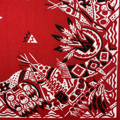 Oversized Paisley Bandana 70cm Cotton Hip Hop Head Scarf